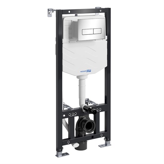 WASSERKRAFT Aller Система инсталляции для унитазов WASSERKRAFT 10TLT.010.ME.CH03 - фото 289888