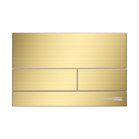 WASSERKRAFT Кнопка смыва, цвет золото матовое WASSERKRAFT MG04