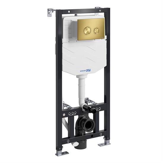 WASSERKRAFT Aller Система инсталляции для унитазов WASSERKRAFT 10TLT.010.ME.MG01 - фото 289906