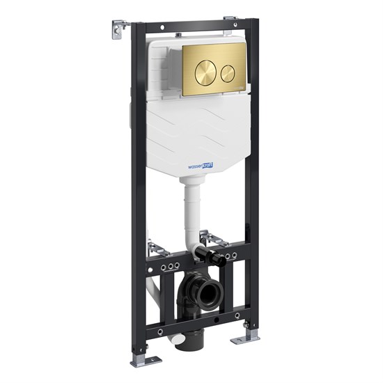 WASSERKRAFT Aller Система инсталляции для унитазов WASSERKRAFT 10TLT.010.ME.MG02 - фото 289968
