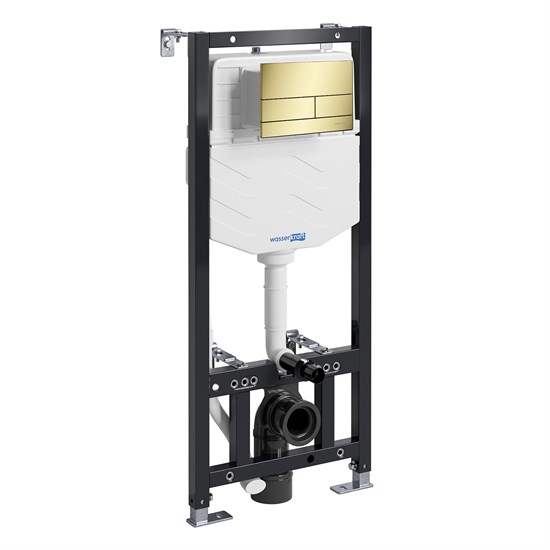 WASSERKRAFT Aller Система инсталляции для унитазов WASSERKRAFT 10TLT.010.ME.PG04 - фото 290149
