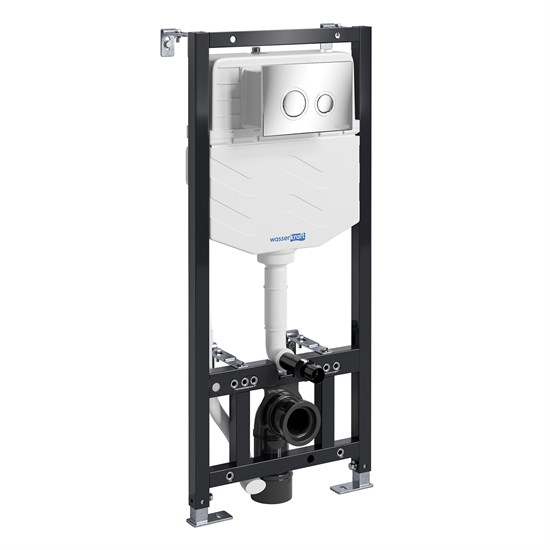 WASSERKRAFT Aller Система инсталляции для унитазов WASSERKRAFT 10TLT.010.ME.CH01 - фото 290181