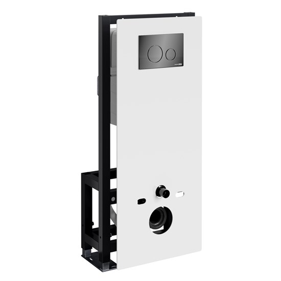 WASSERKRAFT Glan Система инсталляции для унитазов WASSERKRAFT 66TLT.010.ME.WH.PB02 - фото 290395