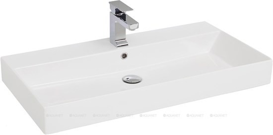 AQUANET Раковина Sanovit Slim Synergy 85 17085-KL, цвет белый AQUANET-198208 - фото 290565