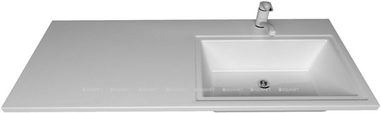 AQUANET Раковина Marko Марсал 120 R ширина 120 см, цвет белый AQUANET-335621 - фото 290596