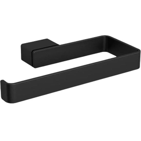 LANGBERGER Black Edition Полотенцедержатель "полуовал" (горизонт.) (11338A-BP), черный матовый BLACKEDITION11338A-BP - фото 290730