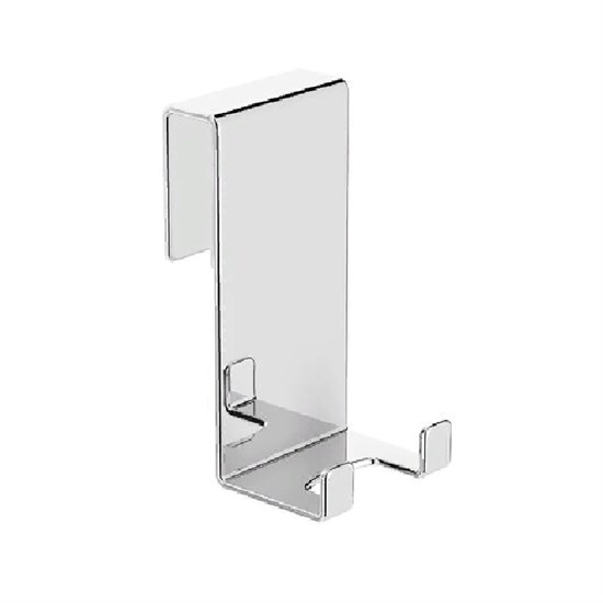 LANGBERGER Accessories Крючок двойной для душ.кабины (скребка) (76283-10-00), хром Accessories76283-10-00 - фото 290753