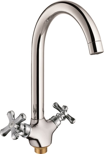 RUSH Bianki Смеситель для кухонной мойки (BI7650-24), цвет хром BI7650-24 - фото 290841