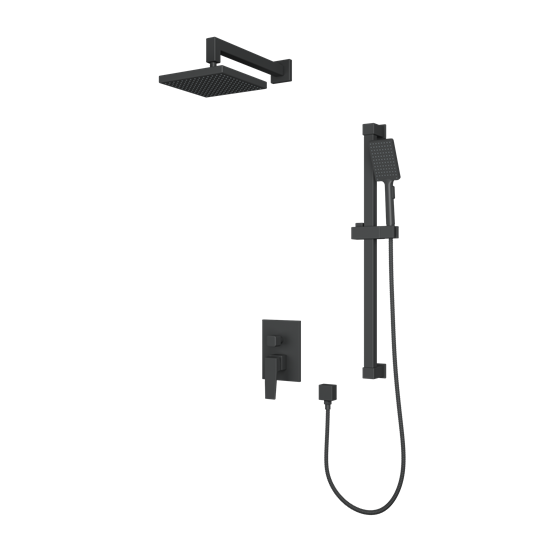 RUSH Thira Встроенная душевая система (TR3635-41Black), цвет черный TR3635-41Black - фото 291141