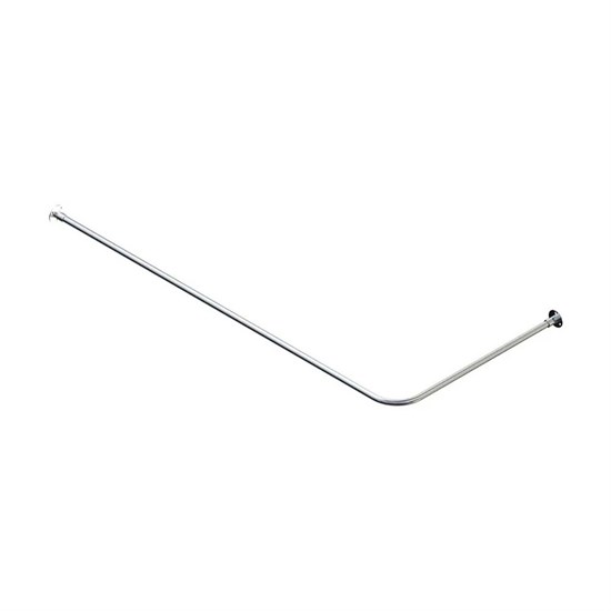 AQUATEK Карниз для ванны Г-образный 1500*700 (для прямоугольных ванн), хром KARN-0000039