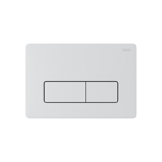 IDDIS Клавиша смыва Unifix универсальная глянцевый белый 010 (UNI10W0i77) UNI10W0i77 - фото 295533