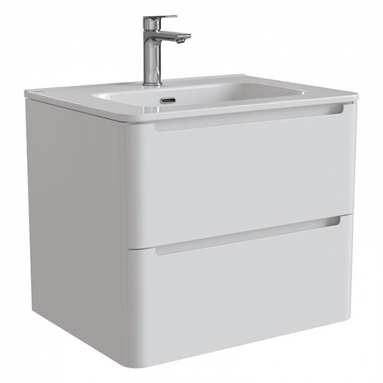 IDDIS Тумба с раковиной Edifice 60 подвесная белая (EDI60W0i95K) EDI60W0i95K - фото 296215