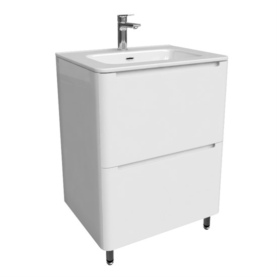 IDDIS Тумба с раковиной Edifice белая, 60 см (EDI60WFi95K) EDI60WFi95K - фото 296275