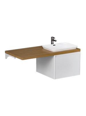 VELVEX Тумба подвесная Klaufs 56*60.1Y (белый) (tp.KLA.56.1Y) tp.KLA.56.1Y - фото 297143