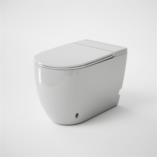 GROSSMAN Унитаз приставной impuls GR-PR5502 (570х360х450) безободковый,белый с тонкой крышкой,микролифт GR-PR-5502 - фото 297298