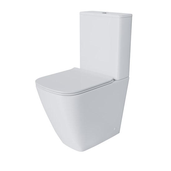 GROSSMAN Унитаз напольный Style GR-4472S (620х365х920) безободковый,белый с высокой чашей,микролифт,2 места GR-4472S - фото 297322