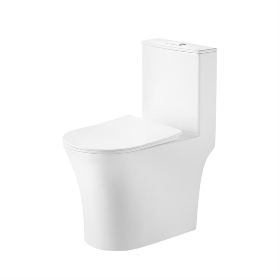GROSSMAN Унитаз напольный Thin Rim GR-5607SQ (656х370х796) тонкий ободок,белый с тонкой крышкой,микролифт,смыв торнадо GR-5607SQ - фото 297527