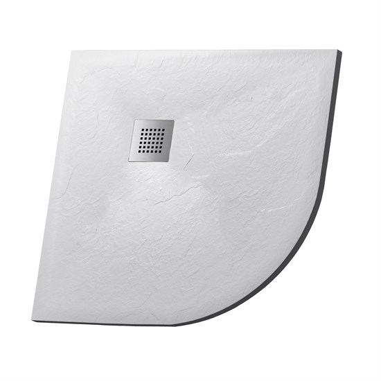 GROSSMAN Strong Душевой поддон GR-S1100100 (100х100) из искусственного камня,1/4 круга,белый GR-S1100100 - фото 297653