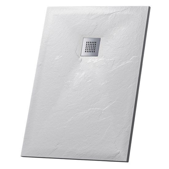 GROSSMAN Strong Душевой поддон GR-S180120Q (80х120х2,5) из искусственного камня,прямоугольный,белый GR-S180120Q - фото 297660