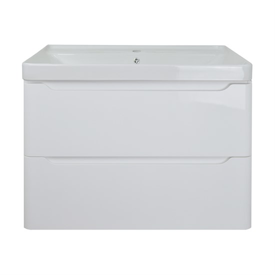 AZARIO Комплект Тумба LOTOS 70/2 715х480х570 подвесная с раковиной Monte 70 (CS00083930), цвет белый CS00083930 - фото 299523