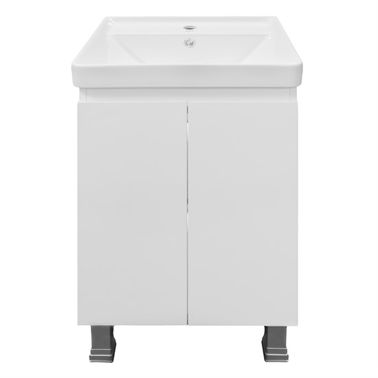 AZARIO Комплект Тумба Мила 50/Н напольная с раковиной Monte 50 (CS00097990), цвет белый CS00097990 - фото 299614