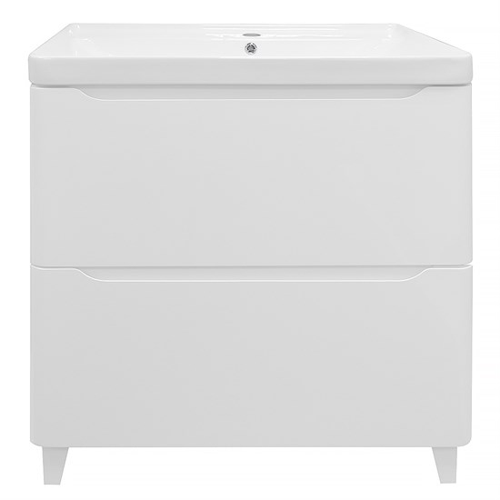 AZARIO Комплект Тумба LOTOS 70/2 Н 710х475х835 напольная с раковиной Monte 70 (CS00081986), цвет белый CS00081986 - фото 299833