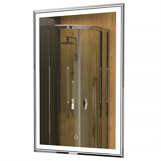AZARIO Зеркало Melis 600х800 влагостойкое с подсветкой и диммером (CS00066634) CS00066634 - фото 300151