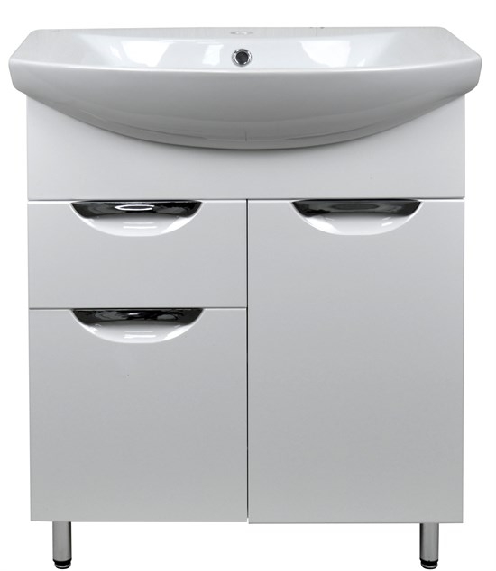 AZARIO Комплект Тумба напольная Стиль- 70/1 700х850х315 с раковиной Балтика 70 (CS00068935), цвет белый CS00068935 - фото 300252