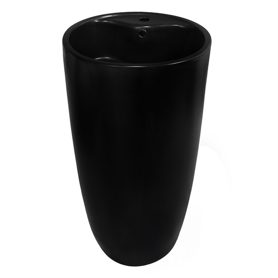 AZARIO Раковина напольная Tea 450х450х845 отдельностоящая, черный (AZ-M30149MB) AZ-M30149MB - фото 301021