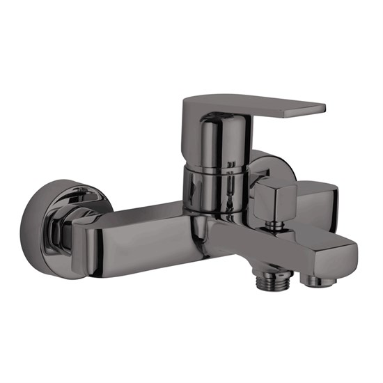AZARIO Смеситель для ванны TREYA с коротким изливом, графит (AZ-156805037) AZ-156805037 - фото 305835