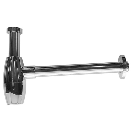 AZARIO Сифон для раковины G 1 1/4, без выпуска, бочонок, латунь, хром (AZ-115-CHR) AZ-115-CHR - фото 307026