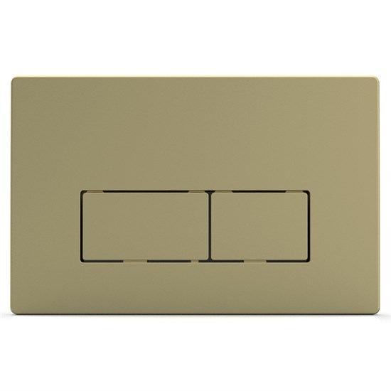 AZARIO Кнопка смыва двойная, квадратная, цвет золото (AZ-8200-0091/AZ-P58-0160) AZ-8200-0091/AZ-P58-0160 - фото 307948