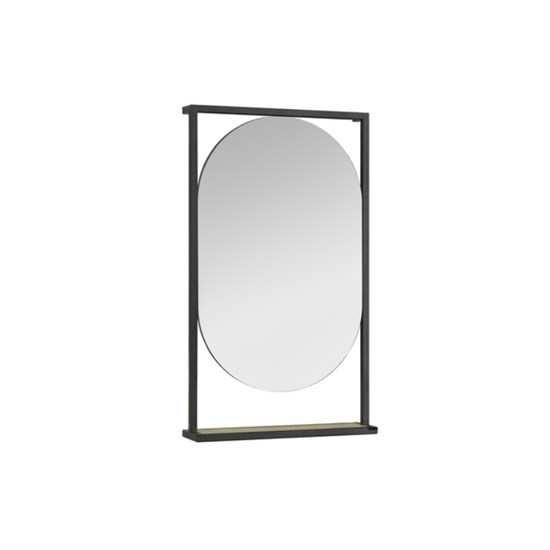 AQUATON Зеркало Лофт Фабрик 50 дуб темный (1A242502LTDU0) 1A242502LTDU0 - фото 308282