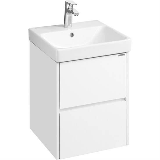 AQUATON Тумба под раковину Сканди 45 432x510x427 подвесная, белая (1A251601SD010) 1A251601SD010 - фото 309037