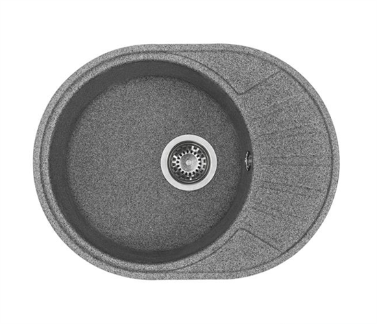 AQUATON Кухонная мойка Чезана, серая (1A711232CS230) 1A711232CS230 - фото 310130