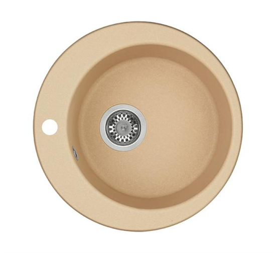 AQUATON Кухонная мойка Иверия 480 мм., латте (1A711032IV260) 1A711032IV260 - фото 310162