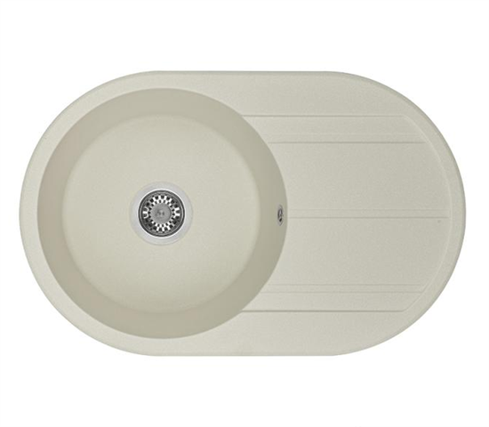 AQUATON Кухонная мойка Амира, жемчуг (1A712932AI240) 1A712932AI240 - фото 310289