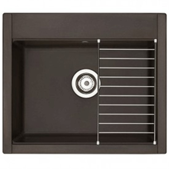 AQUATON Кухонная мойка Делия 60, кофе (1A715232LD280) 1A715232LD280 - фото 310439