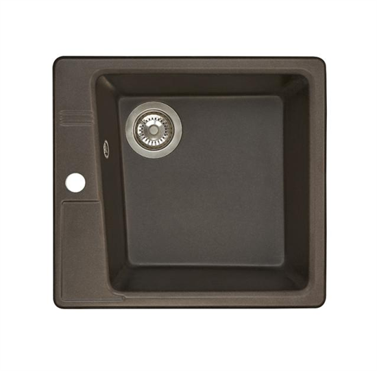 AQUATON Кухонная мойка Парма 510х470х175мм., кофе (1A713032PM280) 1A713032PM280 - фото 310515