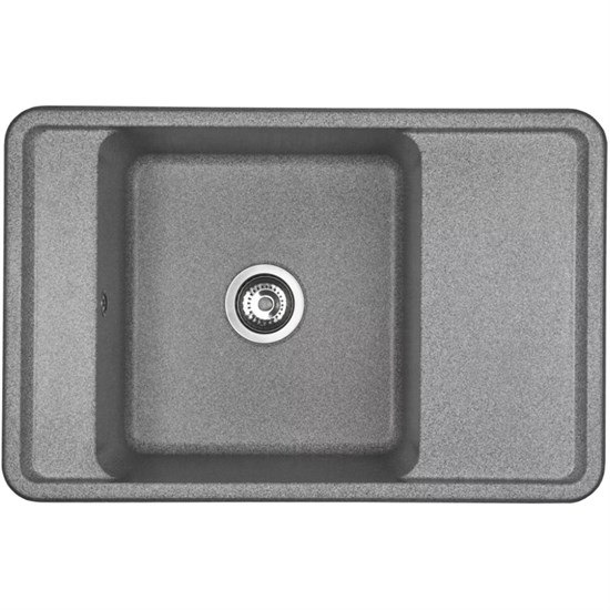 AQUATON Кухонная мойка Беллис 78, цвет серый (1A725032BS230) 1A725032BS230 - фото 310765