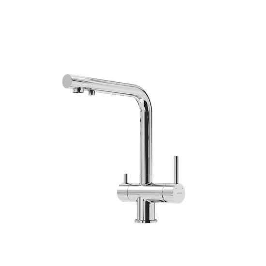 SANCOS Смеситель для кухни Foster с возможностью подключения фильтра для воды, цвет хром, арт. SC4014СH SC4014СH