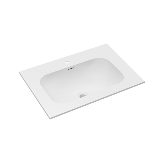 VINCEA Раковина Elise VCB-4EL800MW, Corian цвет белый матовый VCB-4EL800MW - фото 319797