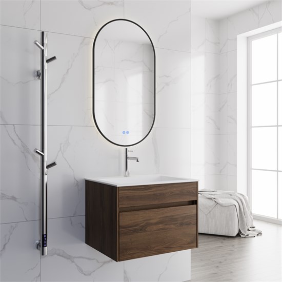VINCEA База под раковину Chiara 600 подвесная, 1 выкатной ящик soft-close, C.Oak VMC-2C600CO - фото 320037