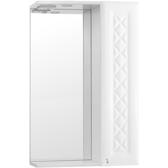 STYLE LINE Зеркальный шкаф Канна 50/С, Люкс ЛС-00000293 - фото 325317