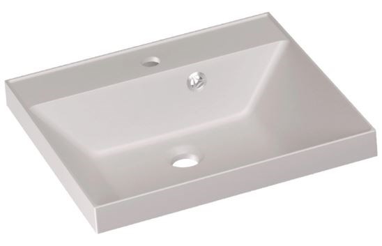 STYLE LINE Умывальник ASTI 500x450 кварц, жасмин СС-00002487 - фото 326077