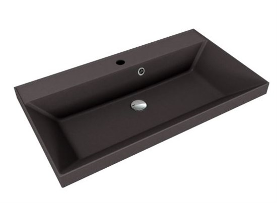 STYLE LINE Умывальник ASTI 800x450 кварц, антрацит СС-00002474 - фото 326099