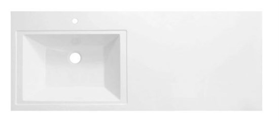 STYLE LINE Раковина для мебели Даллас 1300*482 левый (отдельно не продается) СС-00000541