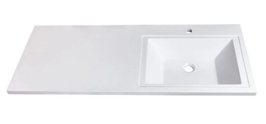 STYLE LINE Раковина для мебели Даллас 1300*482 правый (отдельно не продается) СС-00000540