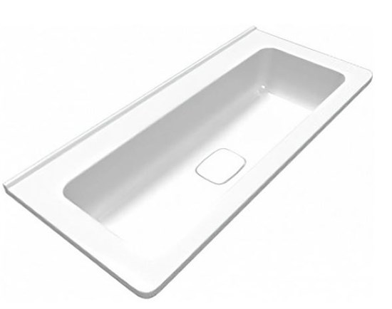 STYLE LINE Раковина для мебели Каре Люкс МИНИ 900х350 (отдельно не продается) СС-00002360