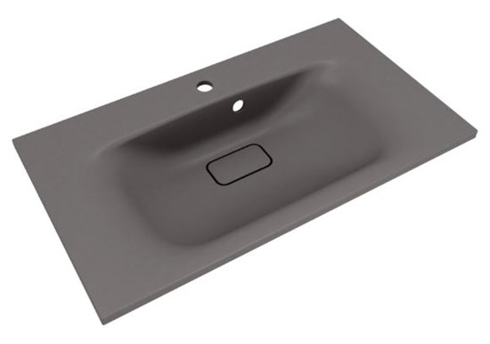 STYLE LINE Раковина для мебели Фортуна 800*450 кварц серый шелк (отдельно не продается) ЛС-00002395